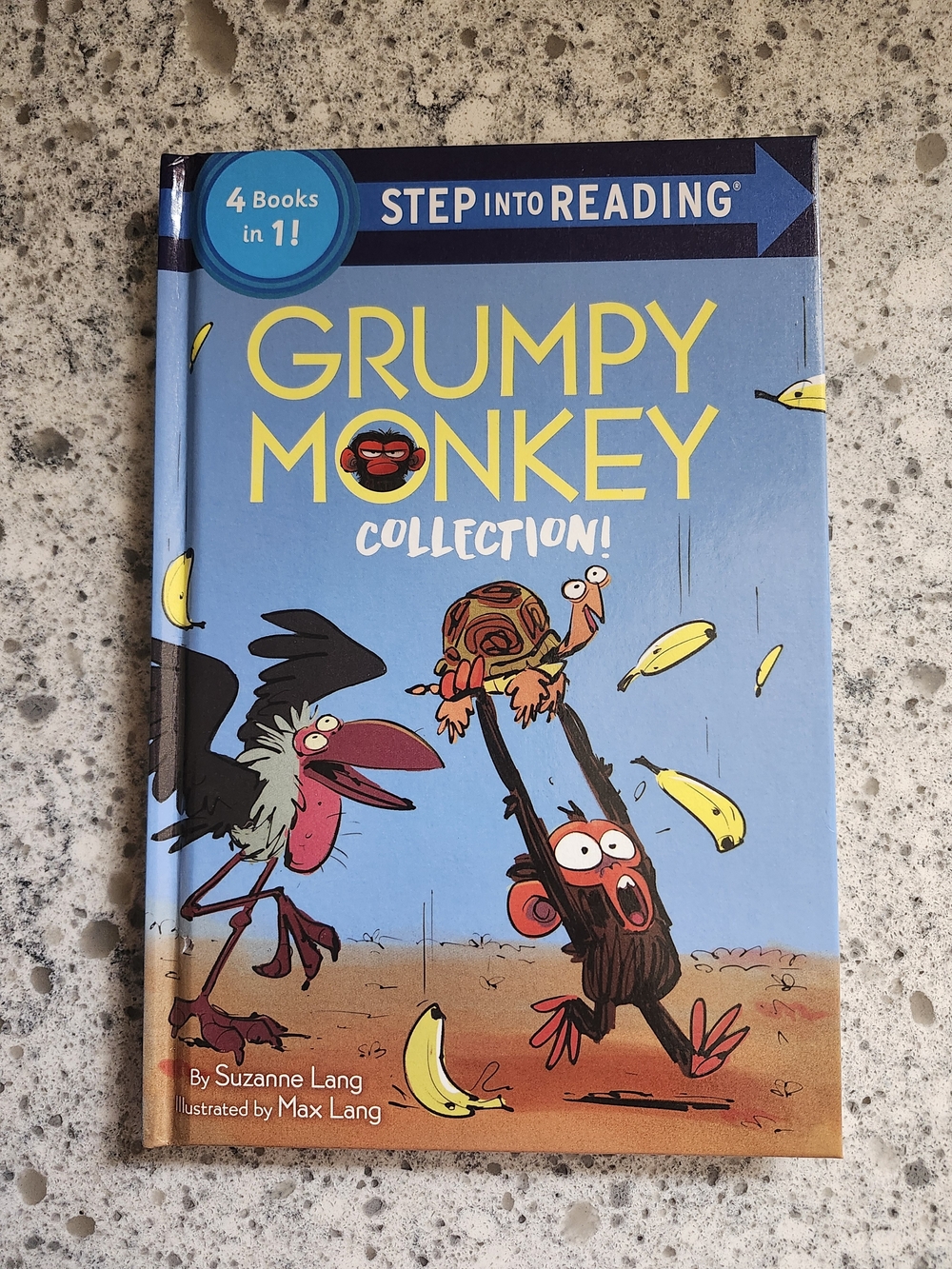 Grumpy Monkey Collection Kids Costume - Blue Banana-Themed Set